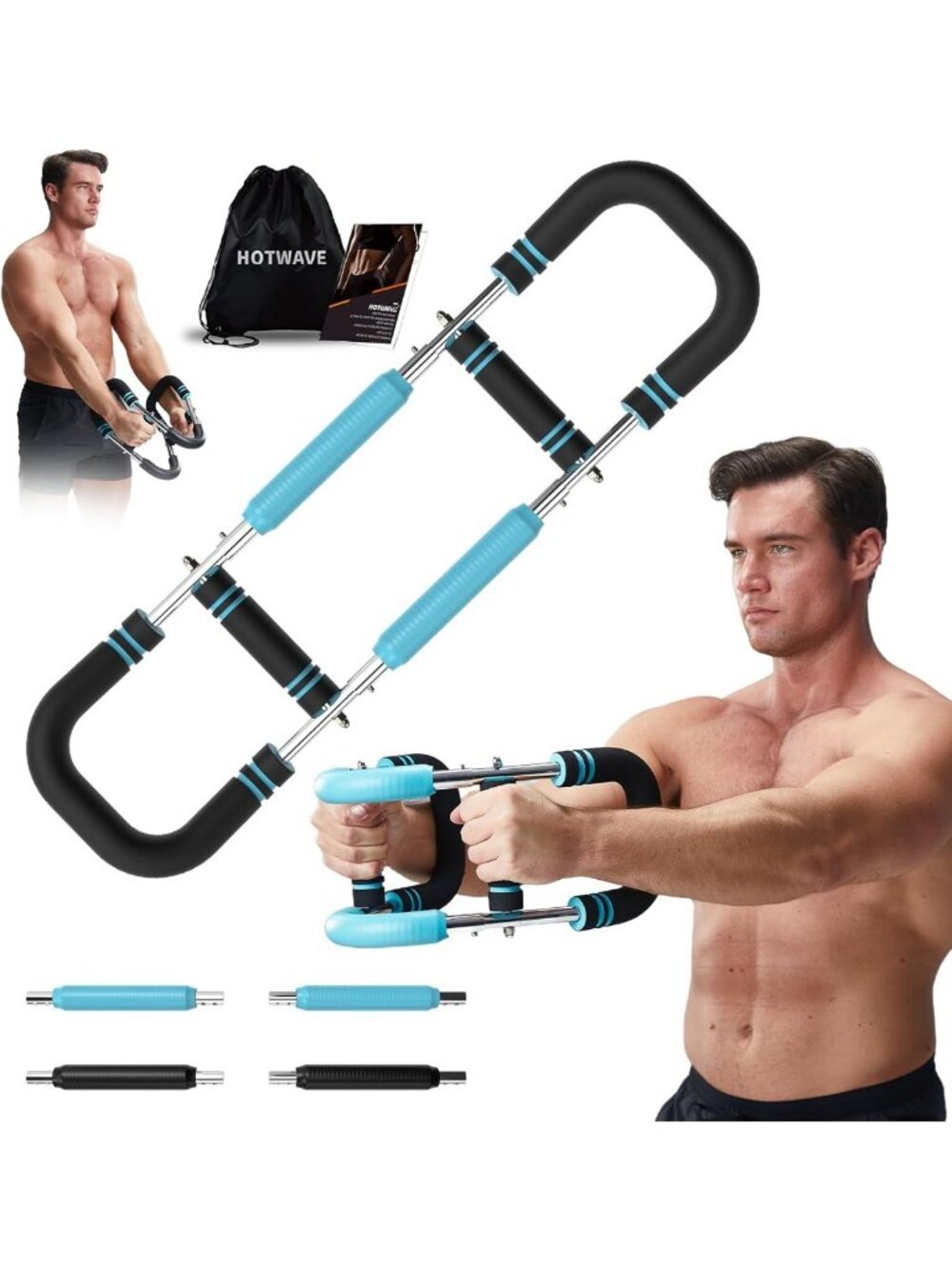 Portable Twister Arm Trainer for Chest Workout - Home Fitness Equipment